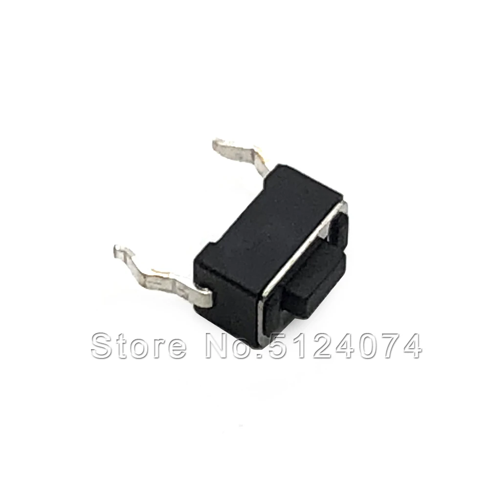 100 шт./лот 3X6X5 сенсорный переключатель 3*6*4 3 мм DIP 2pin охрана окружающей среды медный