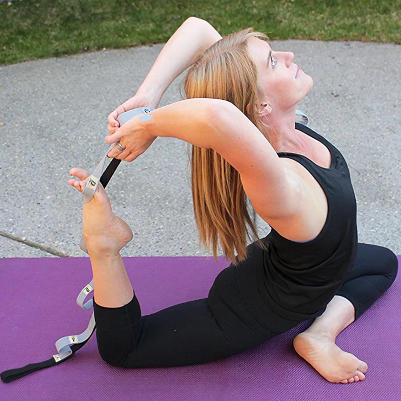 Пояса для йоги гамак 2 5 м длинная Вспомогательная веревка ремень с удлинением