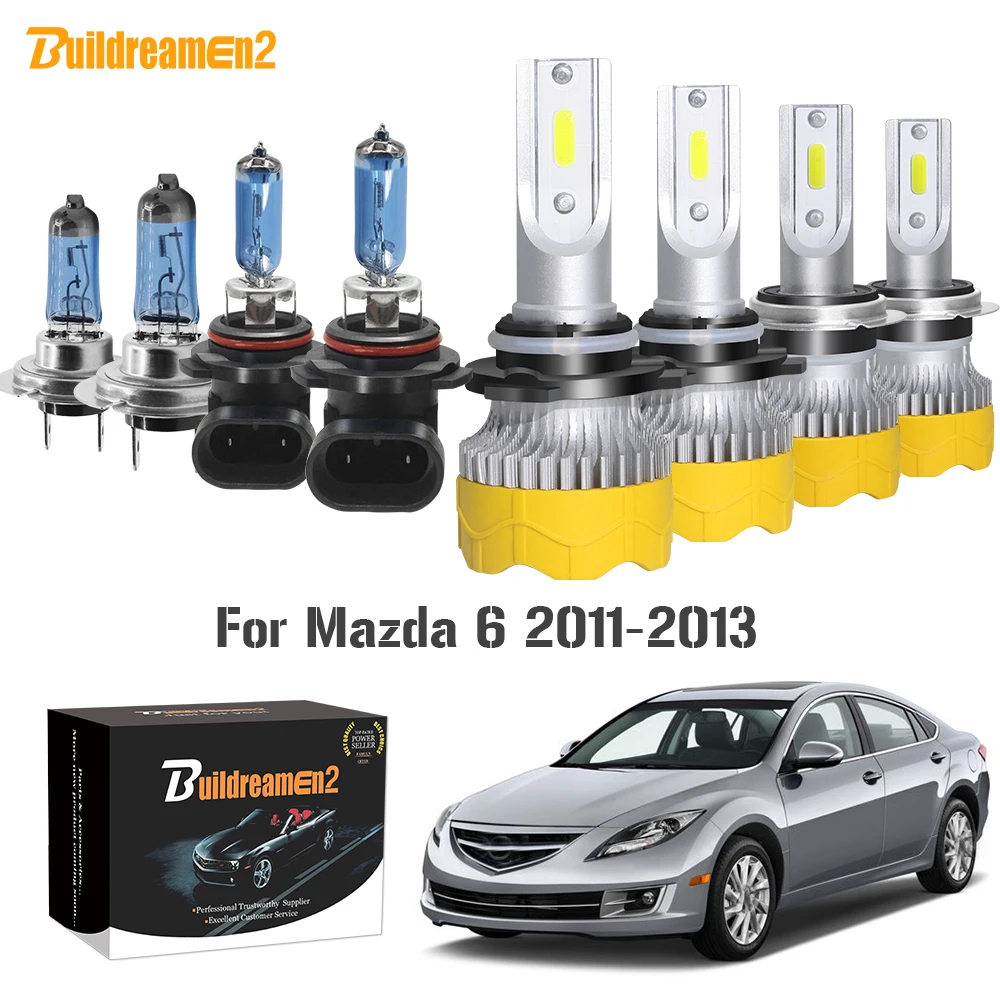 Налобный фонарь Buildreamen2 4 шт. светодиодный галогенный налобный дальнего и