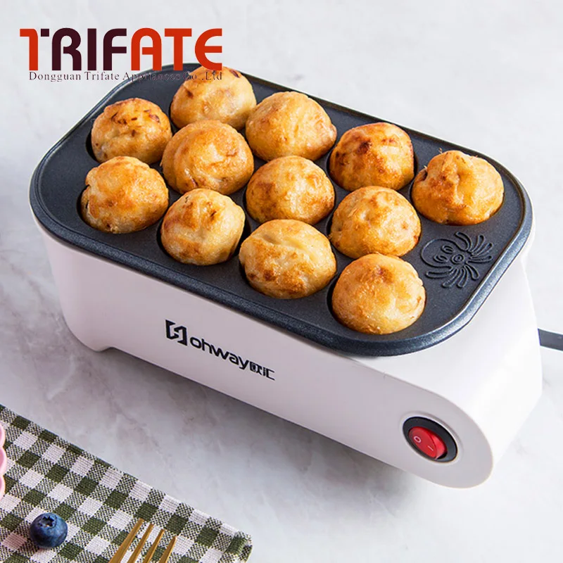 Маленькая сковорода для приготовления барбекю Takoyaki антипригарная