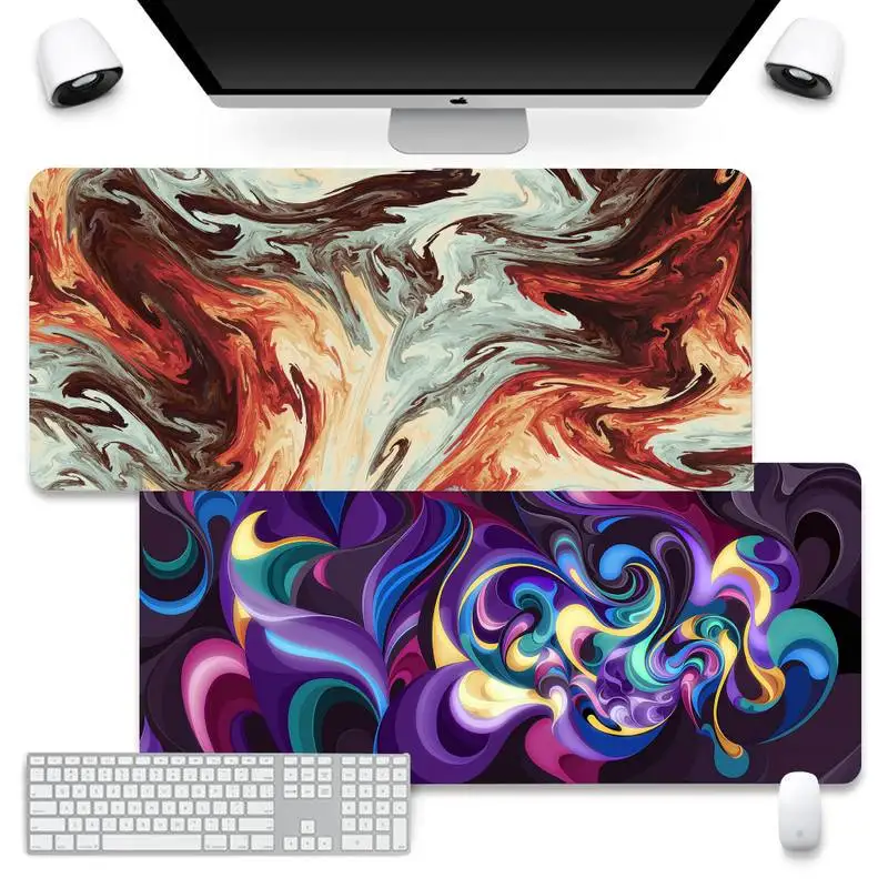 

Abstract art Gamer Speed Mice Retail Small Rubber Mousepad Company XL Large Keyboard PC Desk Mat Takuo Anti-Slip Comfort Pad