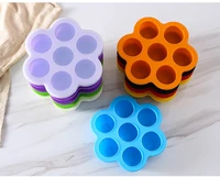baby food container with lid infant silicone fruit breast milk storage box boy girls multi function compartmental saving boxes