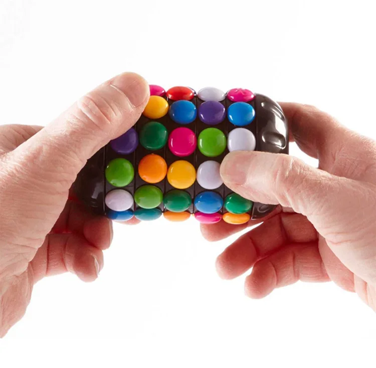 

ZK40 Anxiety Relief Focus Magic Tower Babylon Tower Sliding Block Decompression Benefit Intellectual Finger Decompression Toy