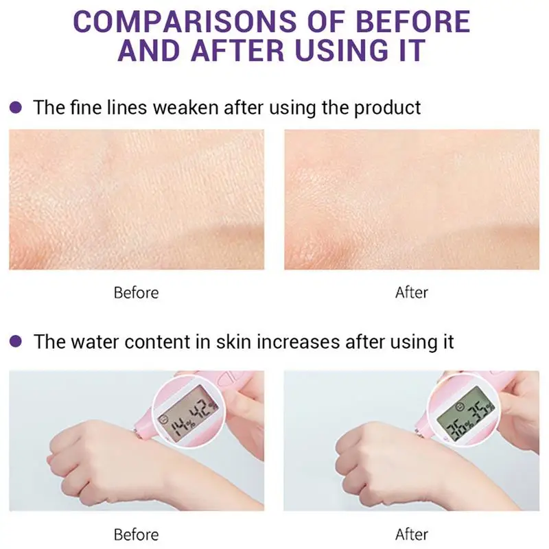 Сыворотка для лица Lanbena увлажняет кожу экстрактор черники пептид с гиалуроновой