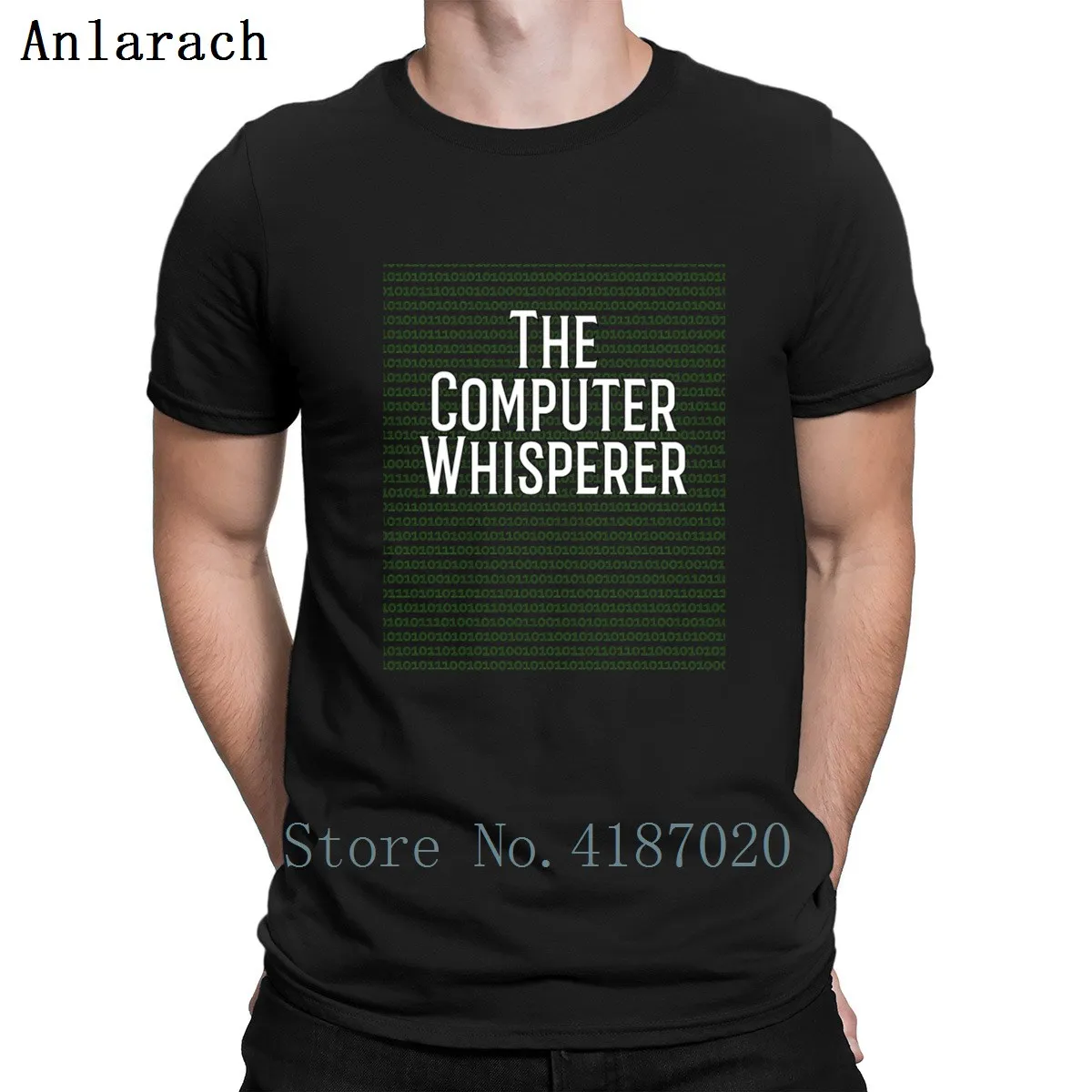 Футболка с надписью The Computer Whisperer Gift For Coders It Guy милые дизайнерские футболки