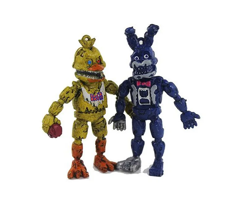 6 шт./компл. Five Night At Freddy Аниме Фигурка Fnaf Медведь Фигурка ПВХ Модель Фредди игрушки для детей, подарки