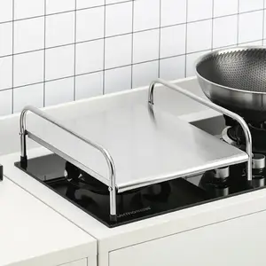Газовая горелка из нержавеющей стали Подставка для кухонной электрической керамической плиты Индукционная стойка для готовки Защитная крышка Кронштейн