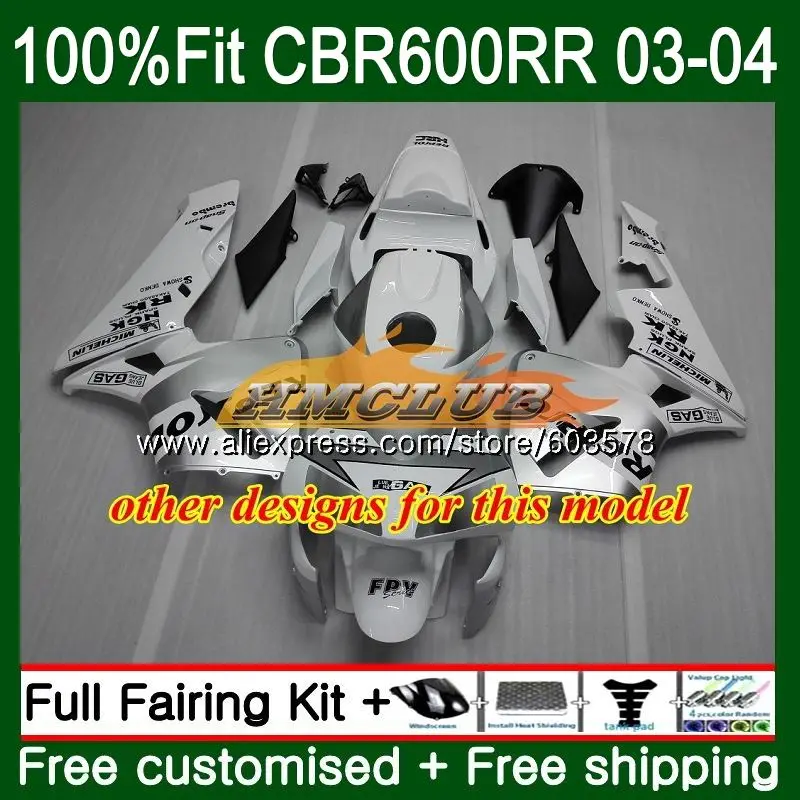Литые изделия для Honda CBR 600RR 600F5 CBR600 RR 2003 2004 синий 72CL. 88 CBR600RR CBR600F5 600 F5 03 04 OEM