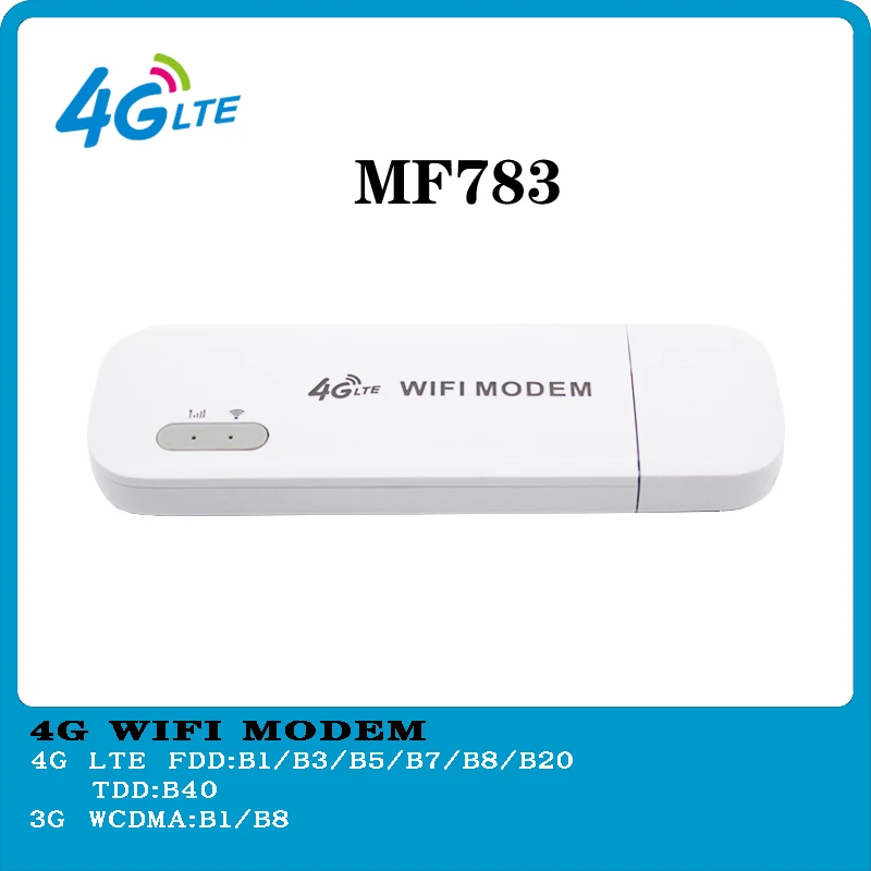 

4G модем 4G UFi MF782 MF783 4G USB Wi-Fi модем LTE 150 Мбит/с модем для ноутбука PK E8372