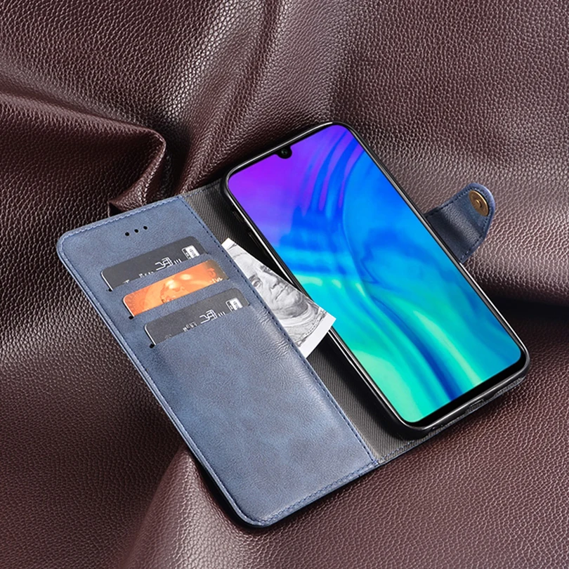 wallet book case for Huawei Honor 10i leather back cover Anti-knock bumper phone on 10i/HRY-LX1T funda | Мобильные телефоны и