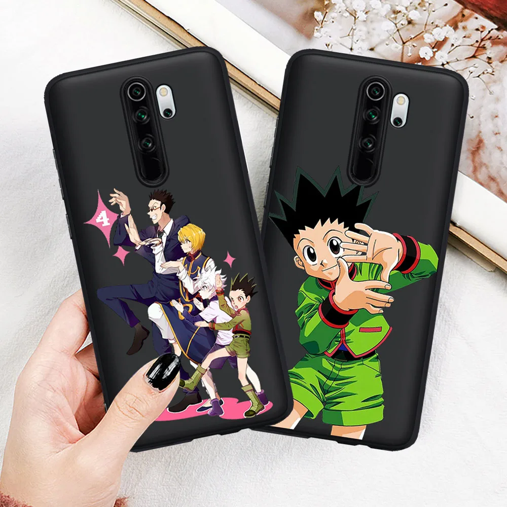 

Cute Anime Hunter x Hunter HXH Funny Hisoka Gon Killua Soft TPU Case For Xiaomi Redmi Note 5 6 pro 7 8 9 Pro Mi 9T Pro K20 Pro