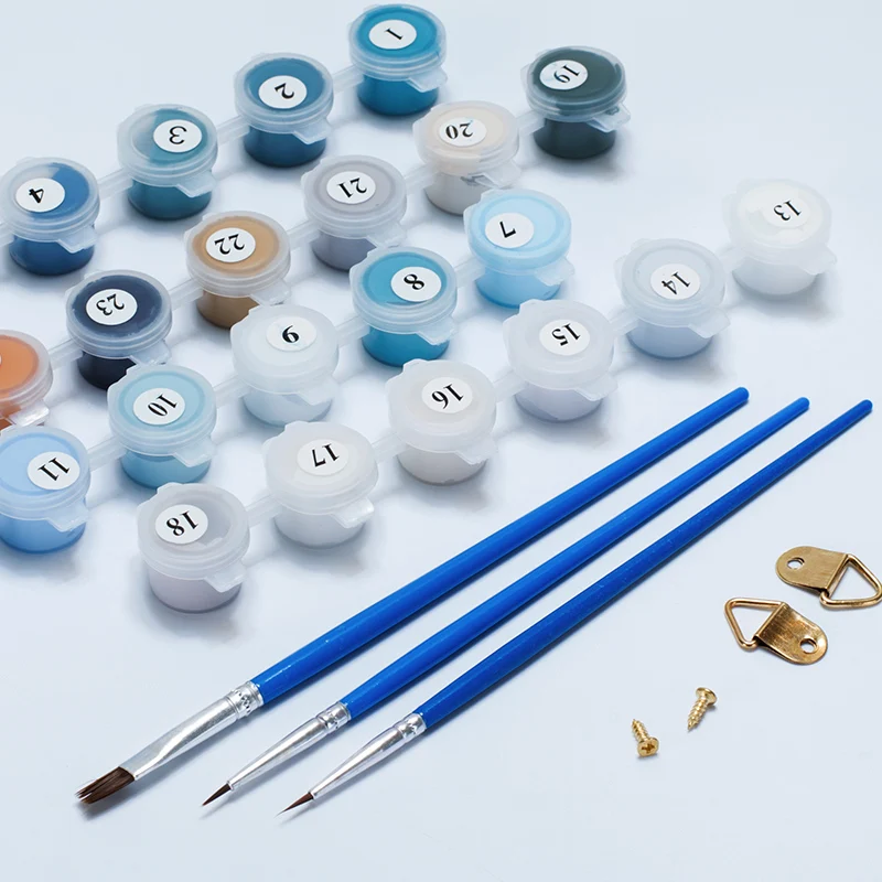 Краска Цифровая живопись маслом по номерам краска для рисования декорации DIY