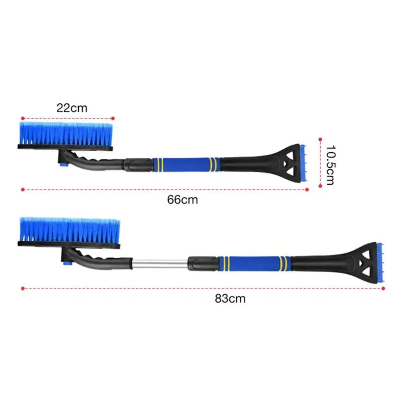 Прочная кисть от снега для машины деликатный дизайн съемная телескопическая
