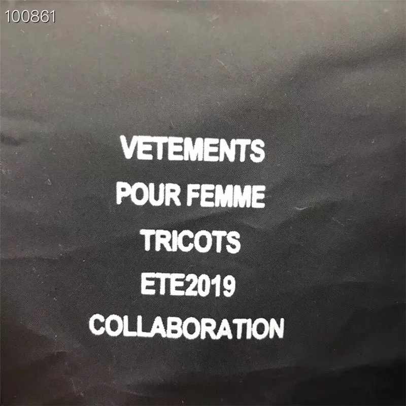 

19ss Vetements Jackets QR Code Waterproof Windbreaker Vetements Raincoat 19SS Best Quality Streetwear Oversized Vetements Jacket