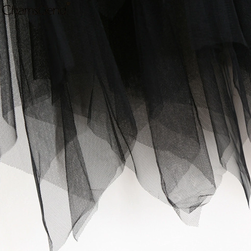 

Elegant High Waist Tulle Skirts Womens Solid Midi Pleated Skirt 2020 Spring Summer Korean Elastic Mesh Mid-calf Length Skirt #4z