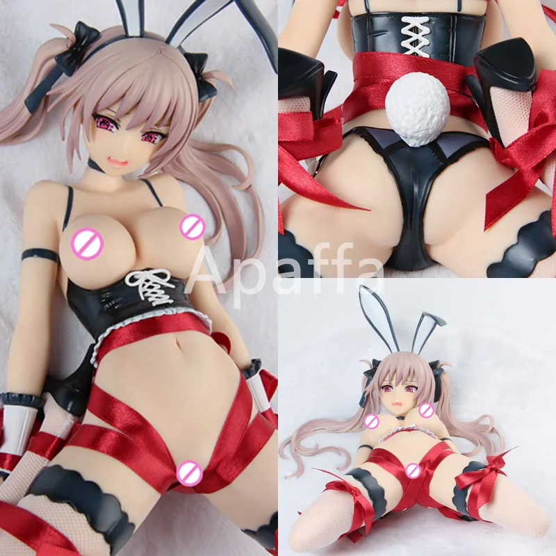 

11cm Lilly bunny girls Native BINDing Hisasi soft body Sexy girls Action Figure japanese Anime PVC adult Action Figures toys