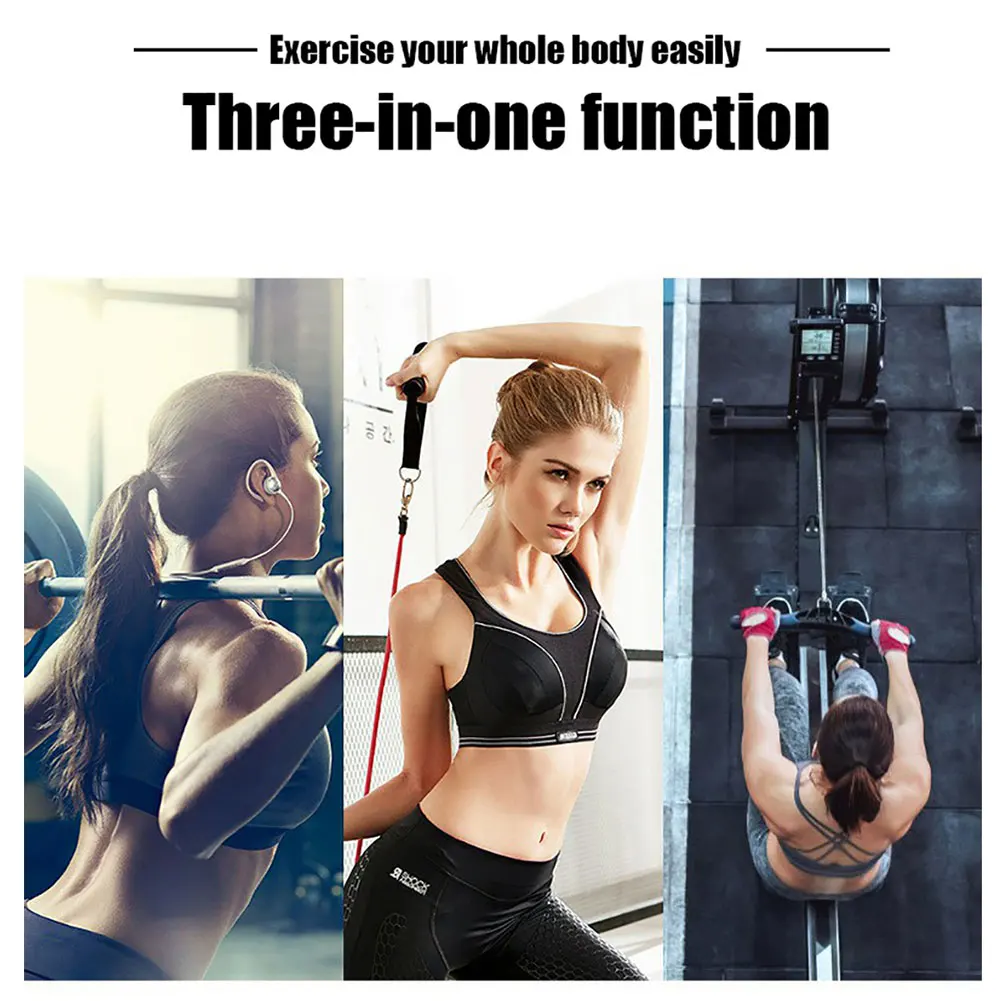 2 шт. Тяговые стержни для йоги портативные дома тренажерного зала тела брюшного