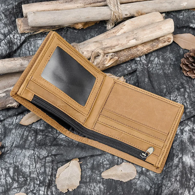 Классический роскошный брендовый дизайнерский короткий кошелек MAHEU для мужчин