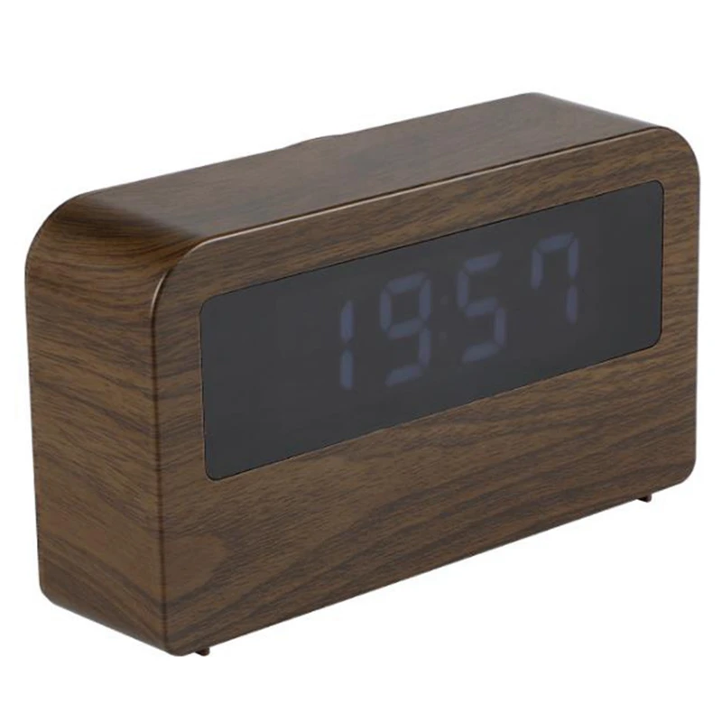 

Time Light LED Electronic Alarm Clock Simple Style Clock Book Light Small Clock Smart Electronic Alarm Clock