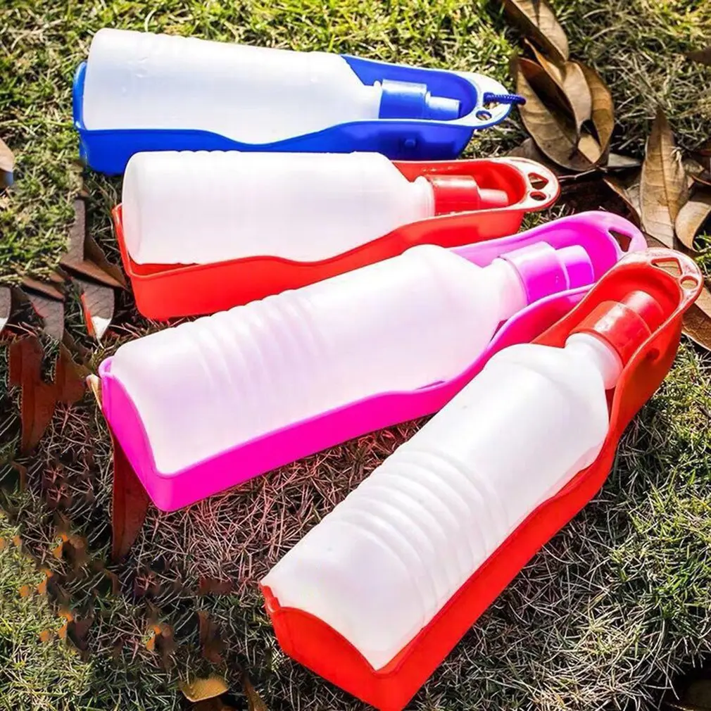 

Hot High Quality Dog Travel Sports Water Bottle Outdoor Feed Drinking Bottle 250ml Pet Supply Portable Dog Accessories