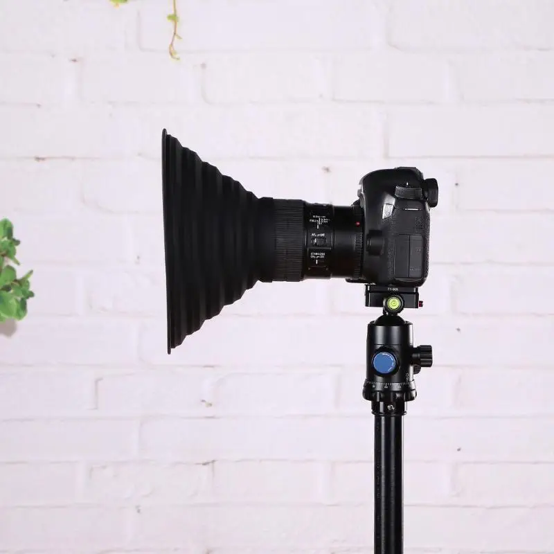 Защитный чехол для объектива камеры антибликовый силиконовый зеркальной |