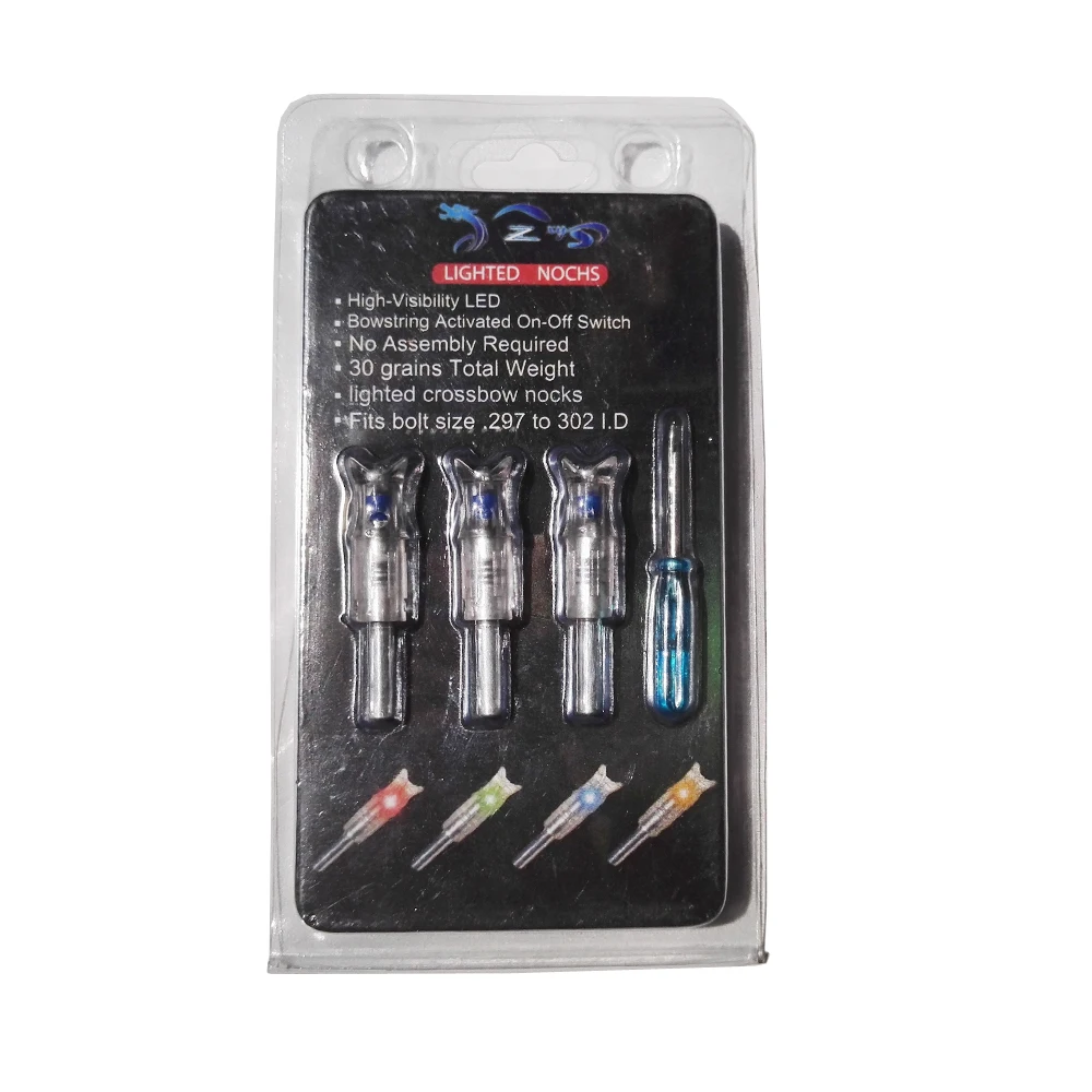 3 шт. подсветка для стрельбы из лука арбалета со светодиодной подсветкой 30