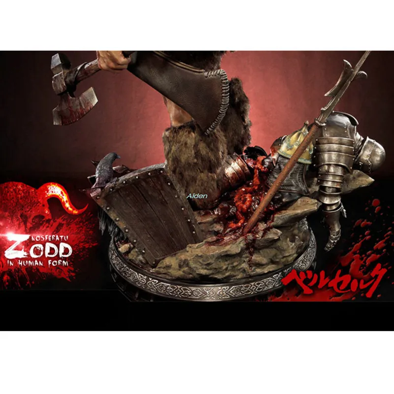 3" Статуя берсерка бюст Zodd полная длина портрет Гриффит Искусство ремесло украшение GK экшн Коллекционная модель игрушечная коробка 89 см Z2541