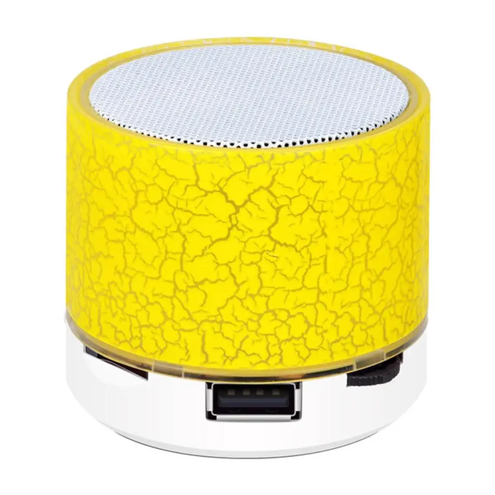 Беспроводной Bluetooth красочный светильник маленькая трещина звук динамик аудио