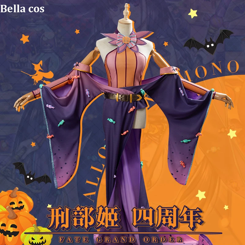 Fate Grand Order Osakabehime cosplay costume 4th anniversary dress female uniform Halloween costumes for women Anime clothes cos |