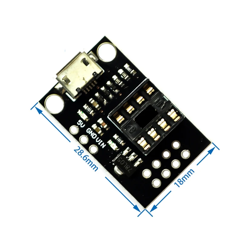 Подключаемая плата разработки ATTINY для ATtiny13A/ATtiny25/ATtiny45/ATtiny85 редактор