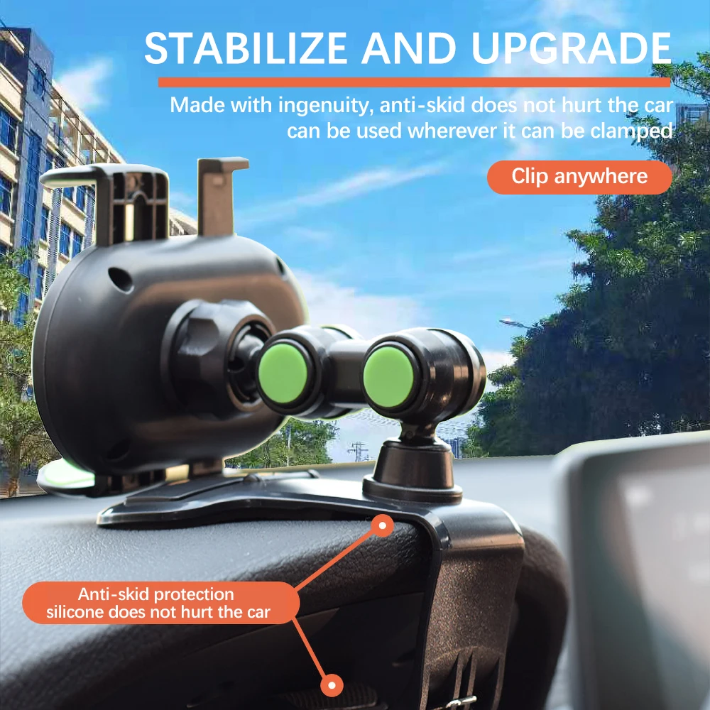 

Universal Car Dashboard Phone Stand Mount Clip Stand Bracket GPS Car Stand With Telephone Number Plate for iPhone Xiaomi Samsung