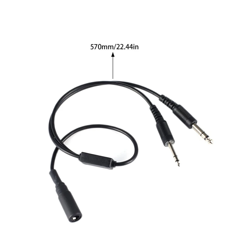 Авиационный адаптер для наушников в общий авиационный кабель адаптера гарнитуры