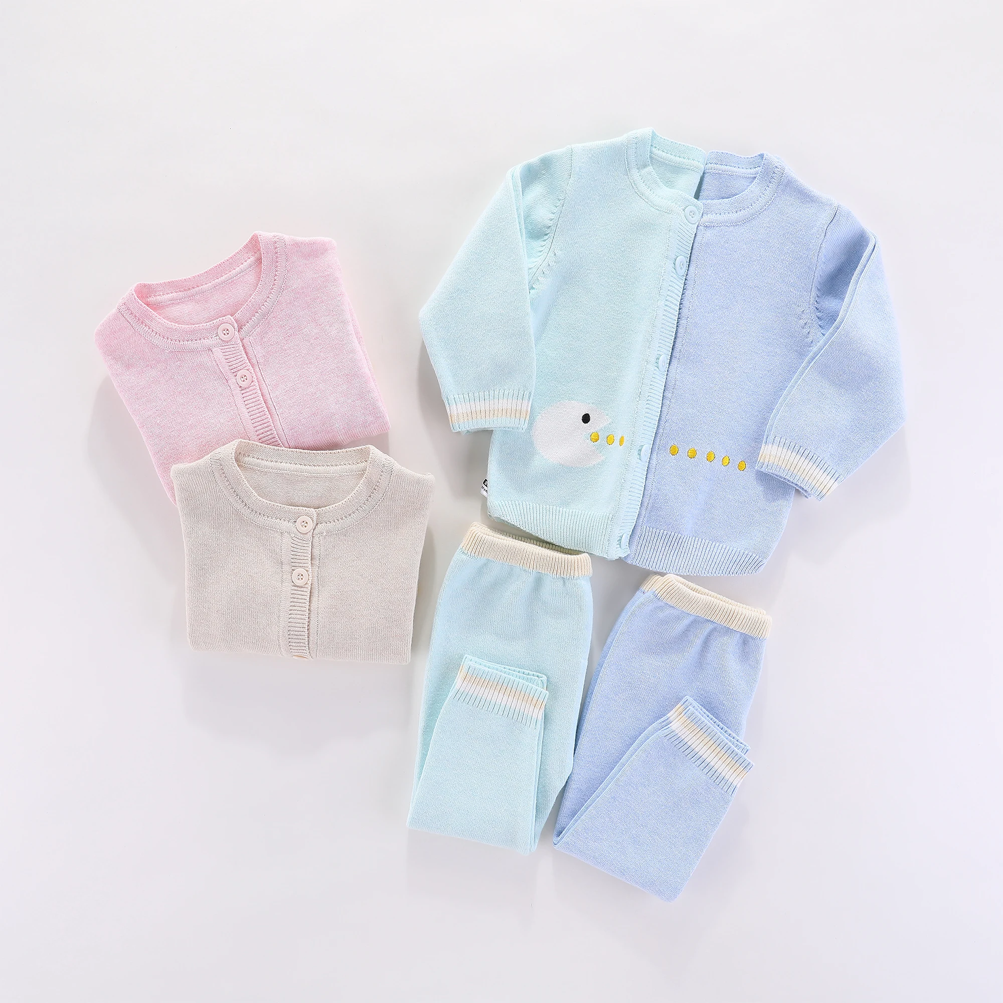 Детский хлопковый осенне-зимний свитер |