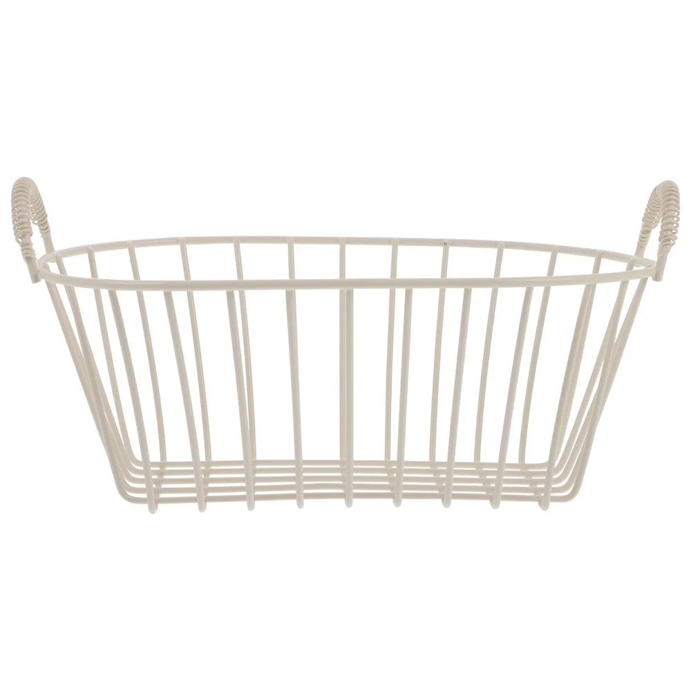 1 шт. железная корзина для хранения настольная всякой всячины большая | Дом и сад