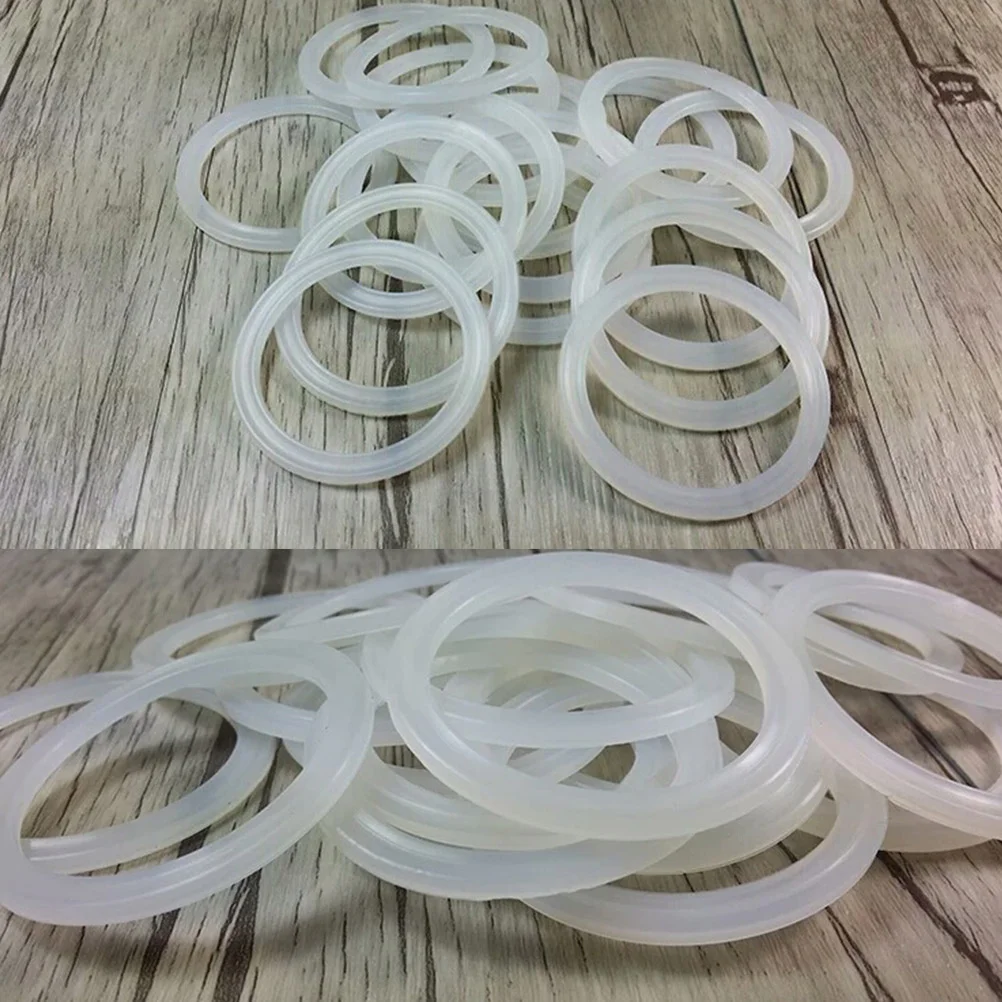 

4 шт. практичное уплотнительное кольцо, силиконовое кольцо для крышки чашки для фотобутылки (внешний диаметр 5,6 см, внутренний диаметр
