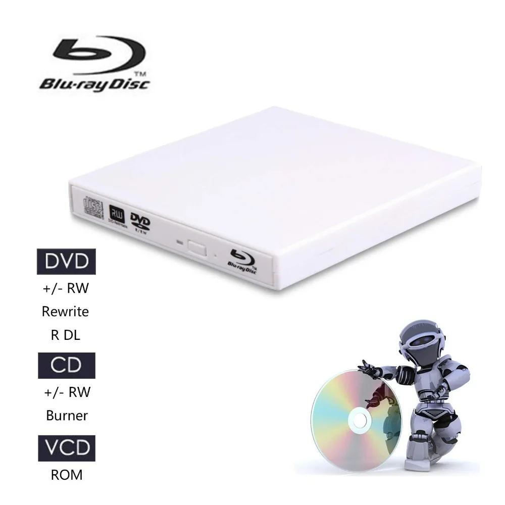BD ROM Blu ray диск USB 2 0 записывающийся оптический привод НЧ динамик Внешний