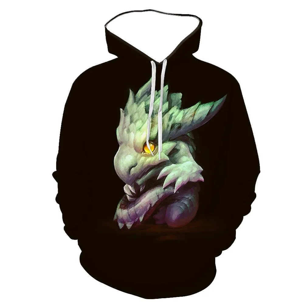 

Spring and autumn new 3D printing men's sweater animal kitten comfortable boy girl pullover hoodie
