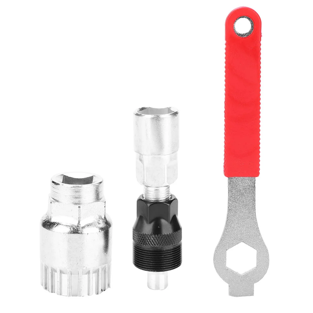 

Bicycle Maintenance Kit, Bicycle Crank Extractor Bottom Bracket Remover, Steel Crank Repair Tool