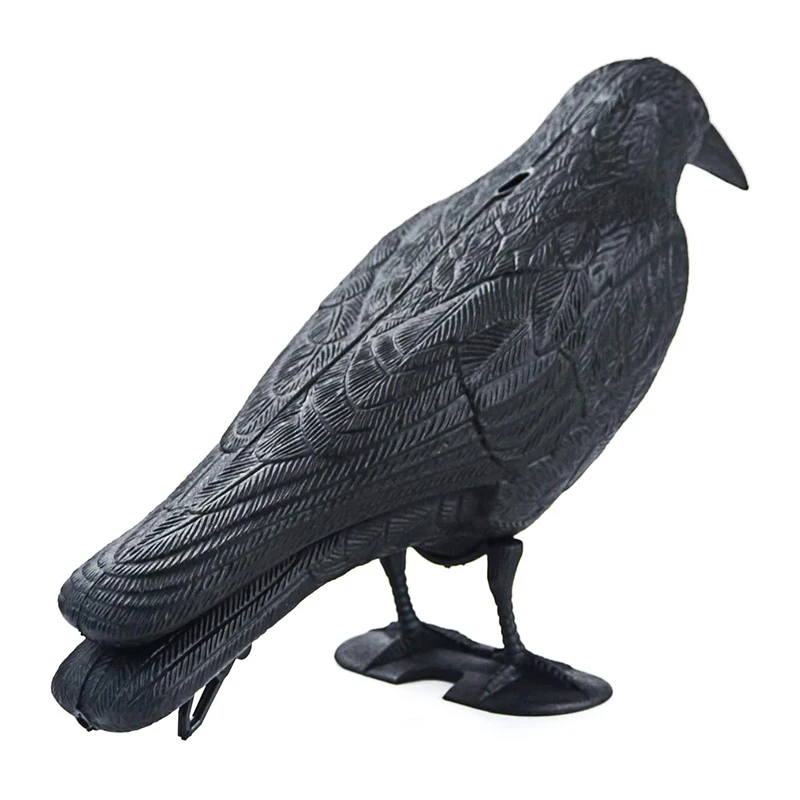 Охотничьи приманки пластиковые птицы ворона садовые вредители Искусственные