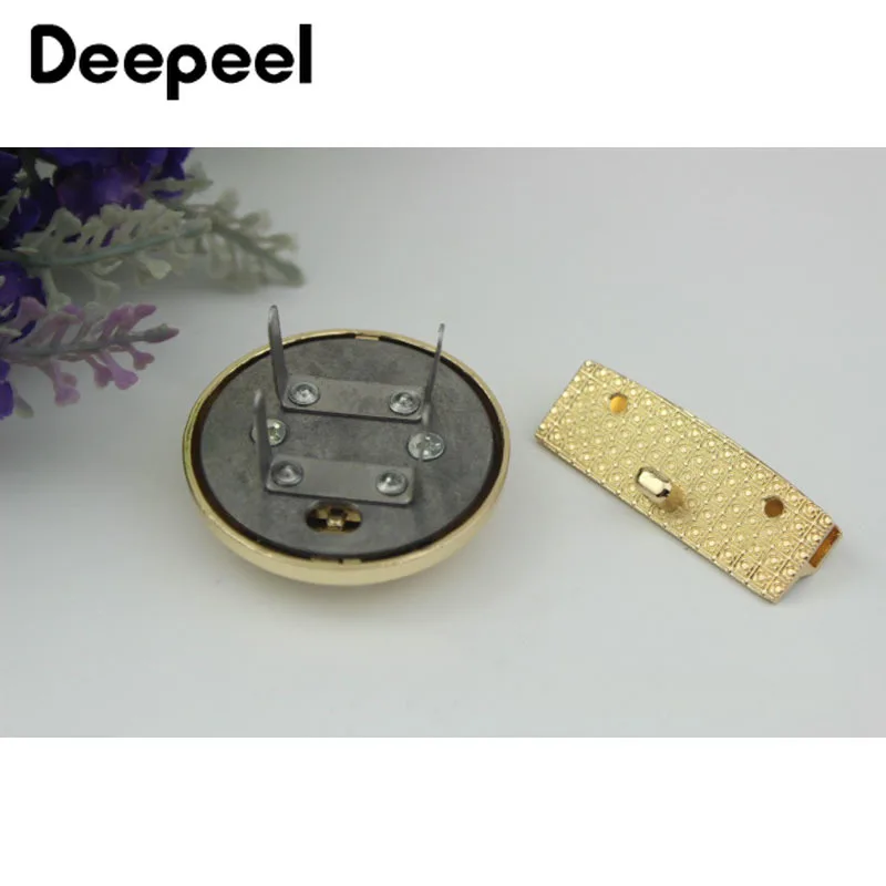 2 шт. золотистые металлические поворотные застежки для сумок и кошельков | Багаж