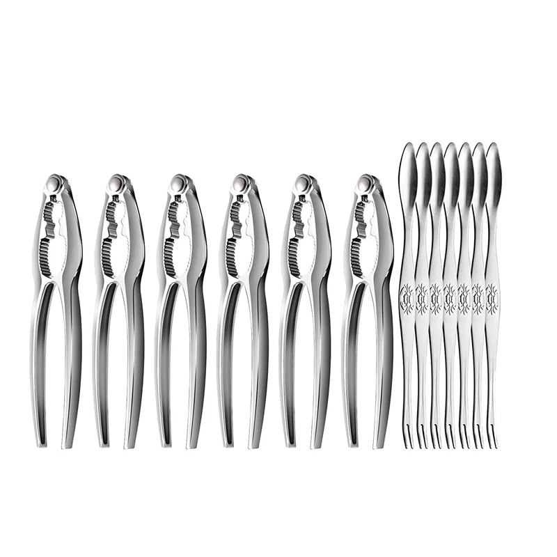 

Nut Crackers 13 Pcs Lobster Crab Crackers Walnut Cracker,Seafood Crackers Shell Crackers Crab Leg Crackers Seafood Tools