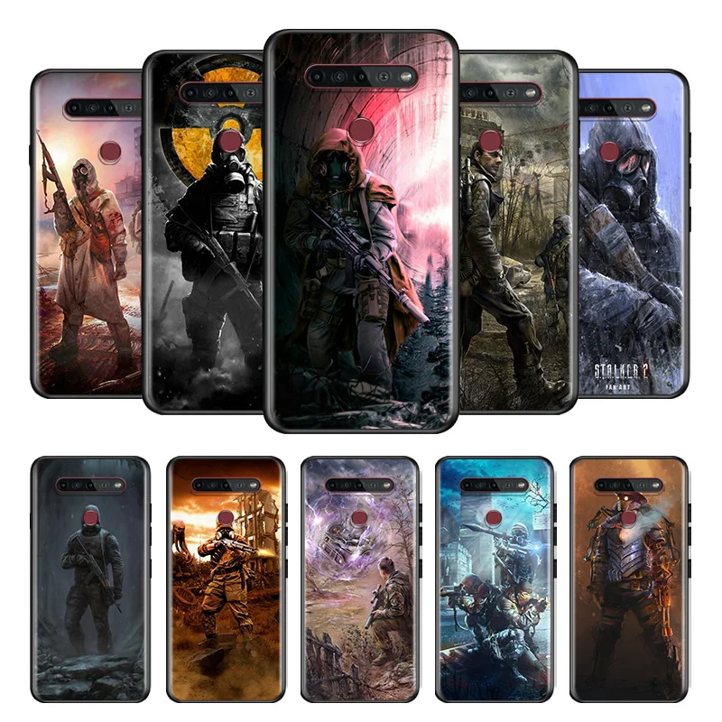 

Stalker Clear Sky For LG G8 V30 V35 V40 V50 V60 Q60 K40S K50S K41S K51S K61 K71 K22 ThinQ 5G Phone Case