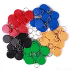 Радиочастотный брелок Aokin, 10 шт., 125 кГц, идентификационная карточка, жетон, клавиатура, карта для дверей, система контроля доступа к двери, замок безопасности