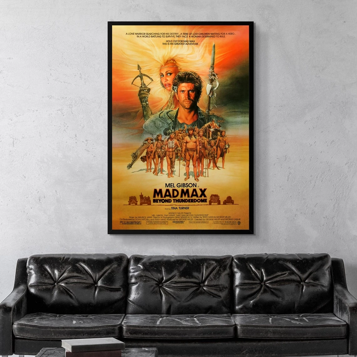Безумный Макс постер фильма настенная живопись украшение дома (без рамки)