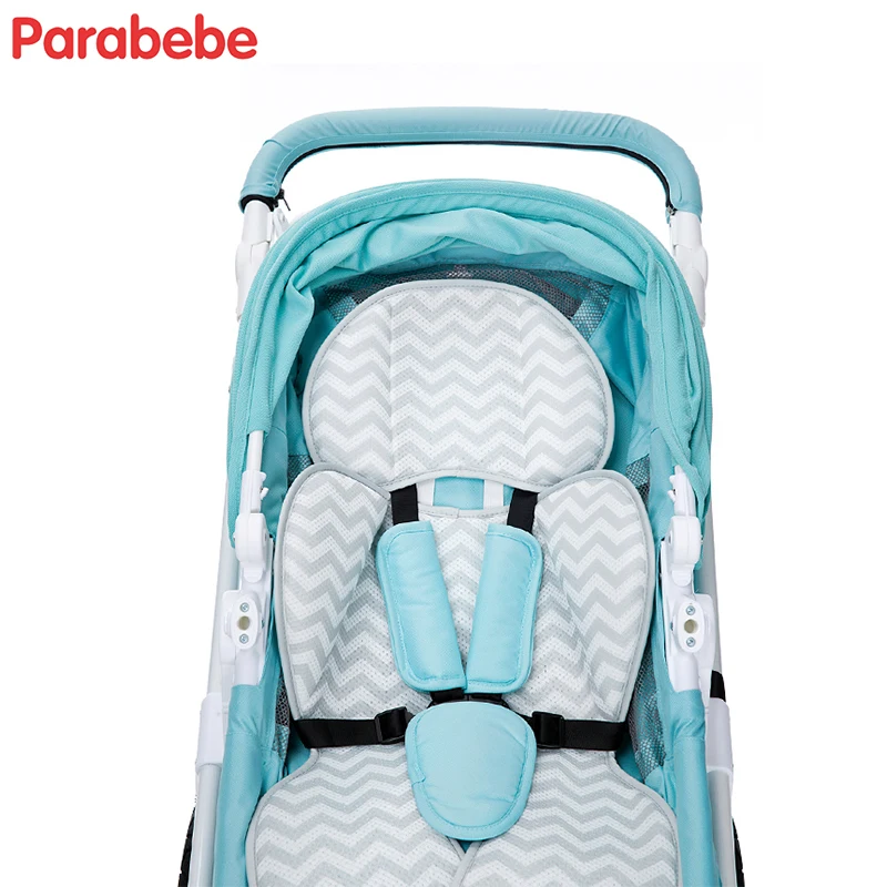 Дышащая моющаяся подкладка для сиденья коляски с поддержкой головы | Мать и