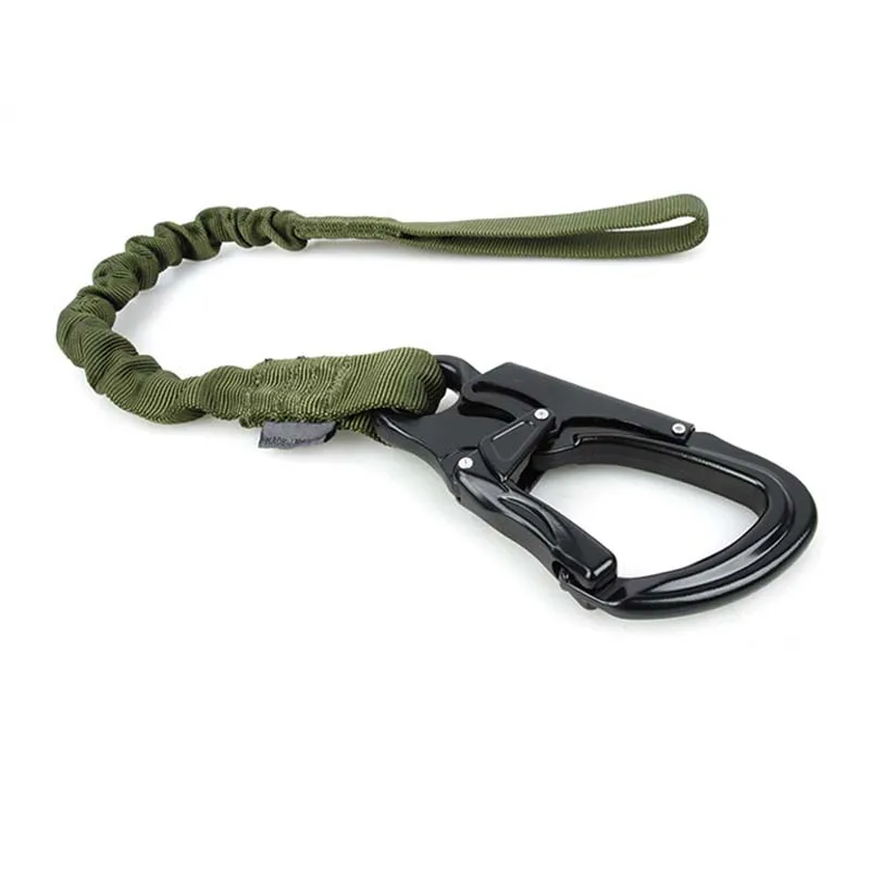 

Free Shipping Outdoor TMC2291 Safety Personal Retention Lanyard Tactical Metal D Type Buckle Hook