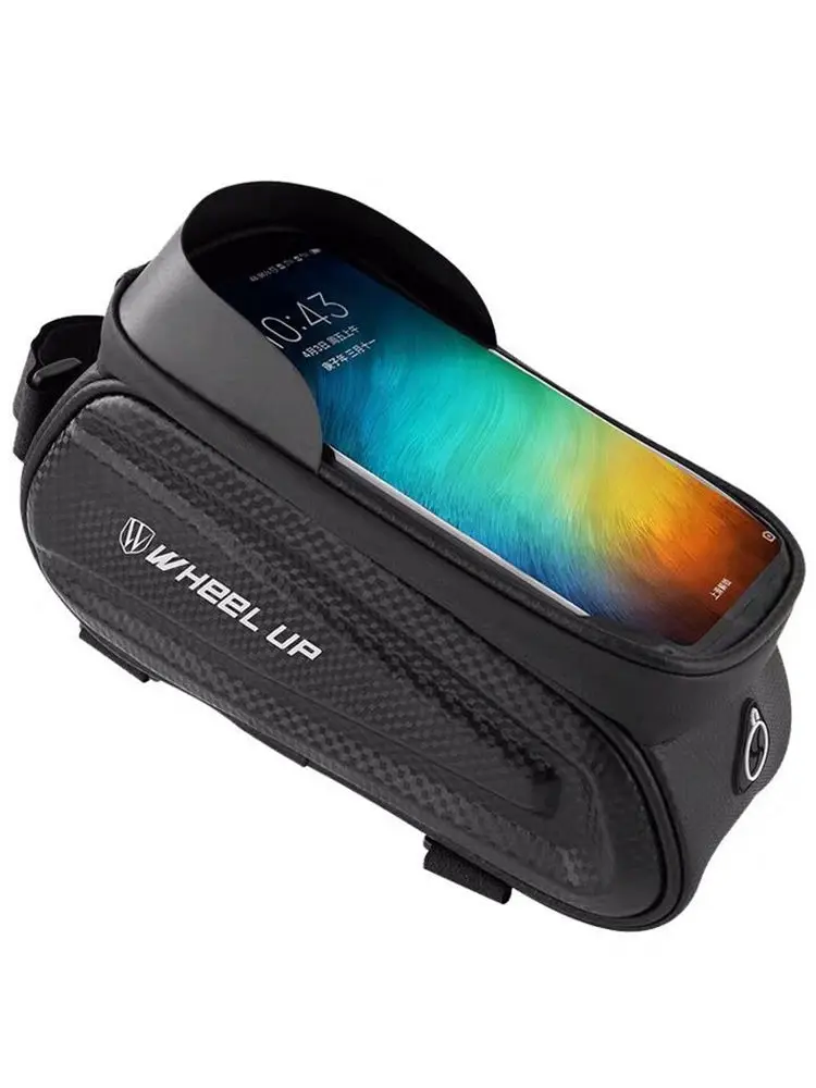 

Bicycle bike bag mobile phone touch screen waterproof bike bag on the saddle mountain bike frame bag