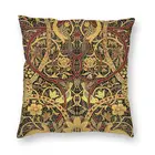 Винтажный цветочный узор Вильям Морриса бульлерсвуда, декоративный чехол для подушки, индивидуальный чехол для подушки 40x40, наволочка для дивана
