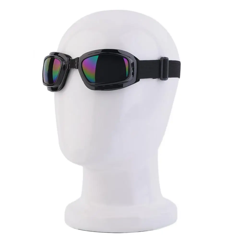 

Unisex Safety Goggles Foldable Transparent Anti Polarized Windproof Anti Fog Sun Protective Adjustable Strap Glasses Hot Sale