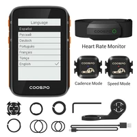coospo bc200 gps bike computer 2 4inch antbluetooth5 0 bicycle speedometer odometer multi language cycling support holder